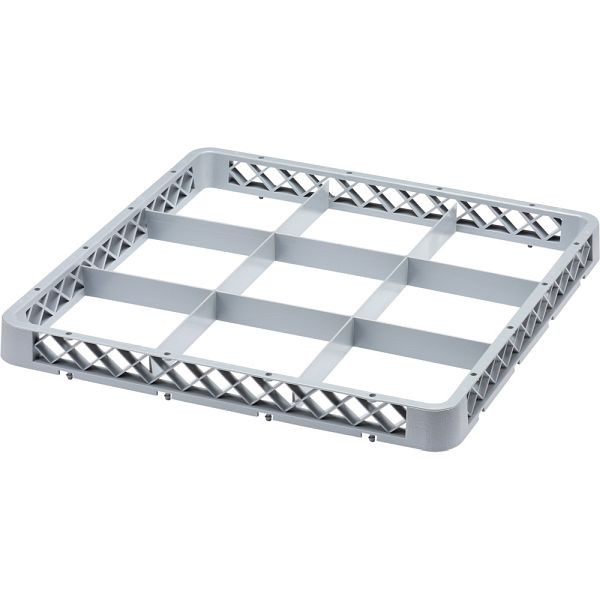 Rebord supérieur Stalgast pour panier de lavage 9 compartiments, SM0509500
