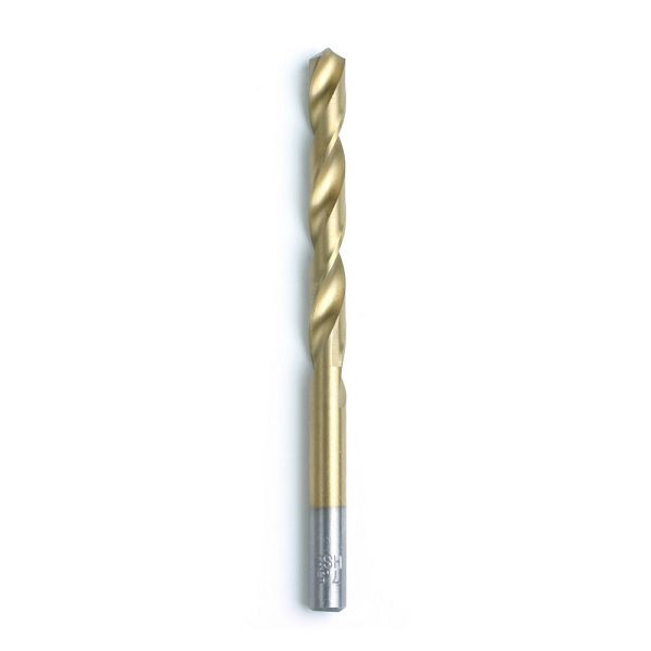 Foret hélicoïdal GSR DIN 338 droit HSS rectifié et revêtement en nitrure de titane 3,3 mm avec tige droite, lot de 10, 03446033