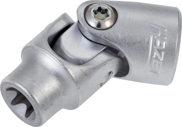 Insert pour clé à douille Hazet TORX®, carré creux 10 mm (3/8 pouce), profil extérieur TORX®, E10, avec articulation, 880G-E10