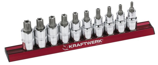 Jeu de douilles à embouts Kraftwerk Hole RIBE 1/2", 10 pièces, 329099