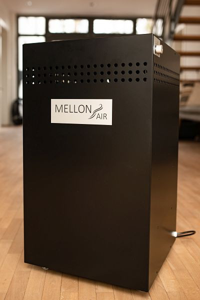 purificateur d'air ambiant isomix MellonAir200 HEPA noir (RAL 9005) avec filtre haute performance HEPA, 0421-noir-HEPA