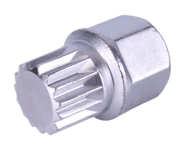 Stahlmaxx Insert de clé à douille 15 pans / verrouillage de jante comme OEM T40004-ABC4, XXL-115783