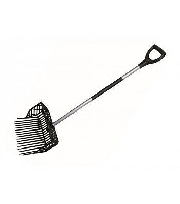 Fourche à copeaux professionnelle Growi, élévation latérale, hauteur 290 mm, avec poignée en aluminium, 10076770
