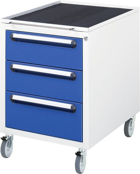 Conteneur roulant RAU, 3 x tiroirs, 480x690x600 mm, E-US-3-3A-M.11