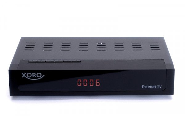 Récepteur hybride XORO pour antenne numérique (HEVC DVB-T / T2) et télévision par câble (DVB-C), HRT 8770 TWIN, UE : 10 pièces, SAT100582