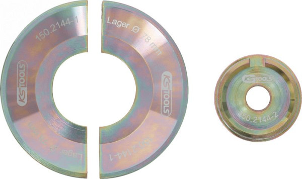 KS Tools jeu de demi-coques, 3 pièces, Ford Focus/Volvo, diamètre 78mm, 150.2144