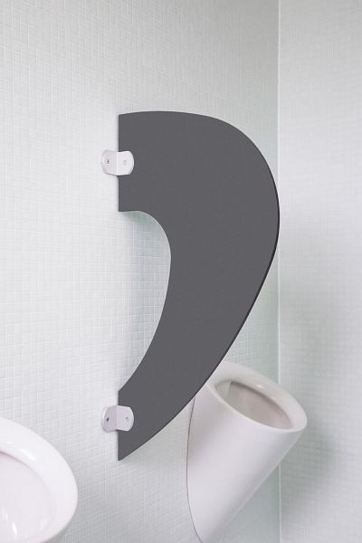 Paroi pubienne Imola design KEMMLIT de style classique, gris quartz, 251.005