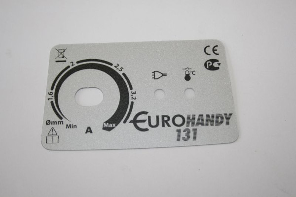Autocollant avant ELMAG n° 12, pour EUROHANDY 131 (77650338), 9505667