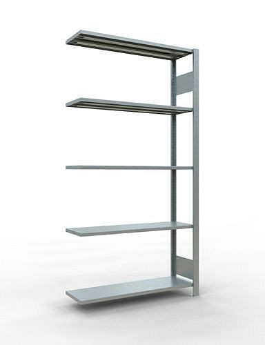 Rayonnage Schulte, panneau supplémentaire, 5 niveaux de rangement, charge du compartiment 150 kg, 1006 x 336 x 2000 mm, 278788