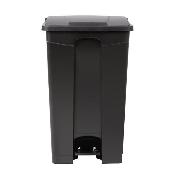 Poubelle de cuisine à pédale Jantex noir 87L, CW724
