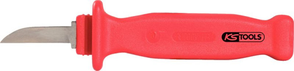 Couteau à dénuder KS Tools avec isolation de protection, 200 mm, 117.1396