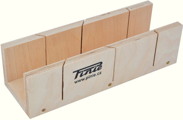 Boîte à onglets en pin Contreplaqué de bouleau Dimensions intérieures : 245 x 53 x 40 mm, 20-245534012