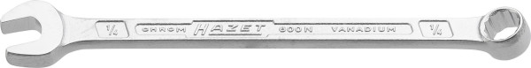 Clé mixte Hazet, profil extérieur double hexagonal, 1/4", 600NA-1/4