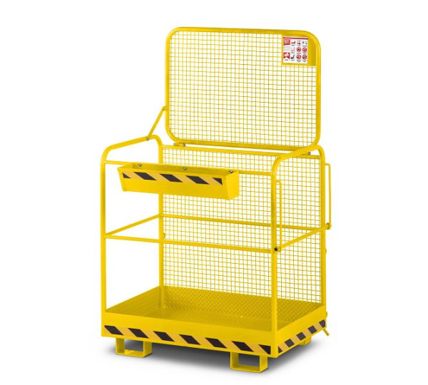 Nacelle de travail RR Industrietechnik type RAK-Eco RAL 1023, 120000104