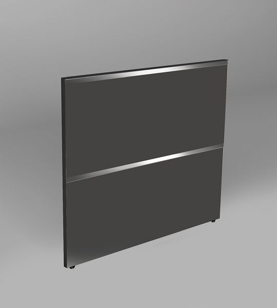 Panneau latéral Kerkmann pour recouvrir le côté, Atlantis, L 820 x P 20 x H 750 mm, anthracite, 22349913