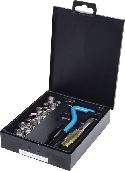 KS Tools kit de réparation de filetage en acier inoxydable M14x1,25 mm, 17 pièces, 150.6140