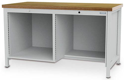 Établi Bedrunka+Hirth Kast série 1500 R24-24, 1500 x 750 x 859 mm, 03.15.002