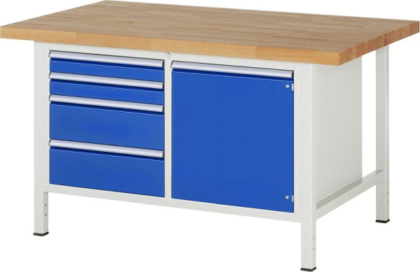 Etabli RAU série 8000 - modèle 8470, L1500 x P900 x H840-1040 mm, 13-8470A2-159B4H.11