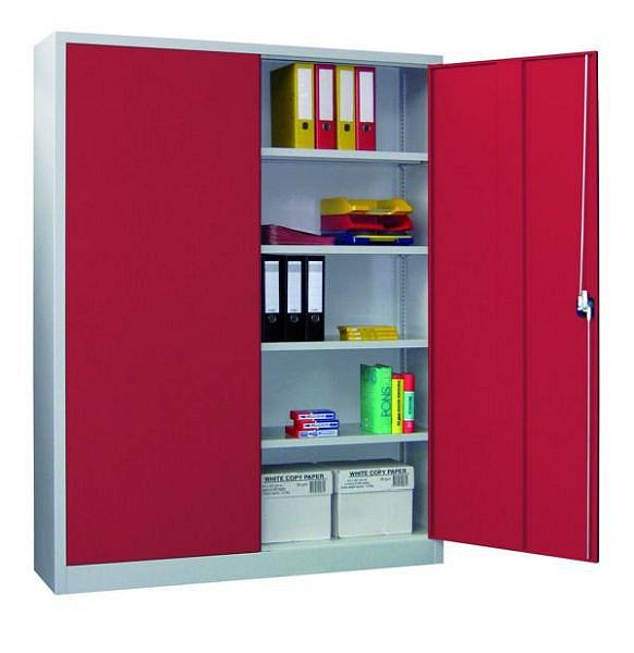 Armoire à portes battantes PAVOY avec portes en métal massif, 31310-150-600