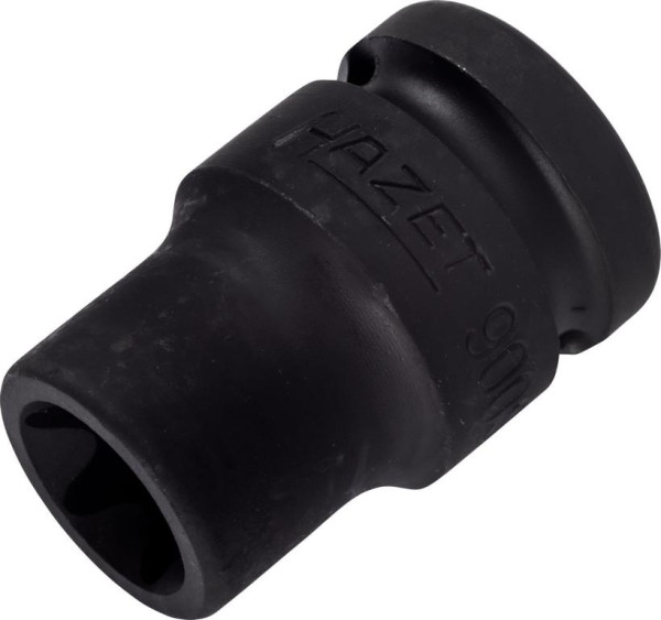 Impact Hazet, douille tournevis machine, TORX®, carré creux 12,5 mm (1/2 pouce), profil extérieur TORX®, E16, 900S-E16