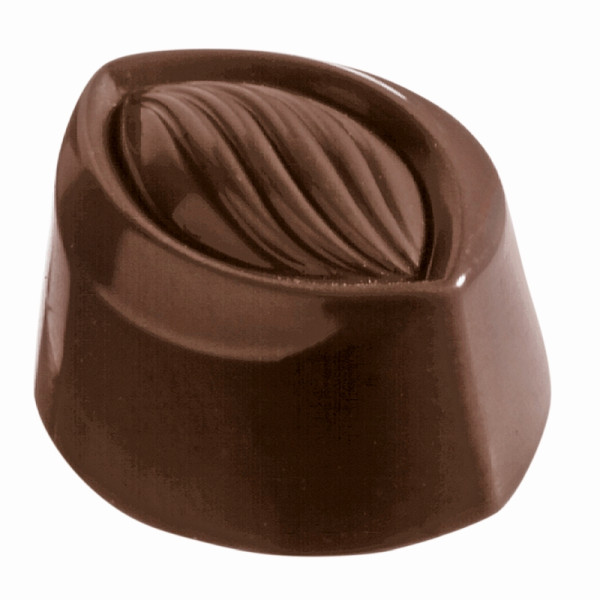 Moule à chocolat Schneider praliné noix ovale, 37x31x20 mm -275x135 mm, 421089