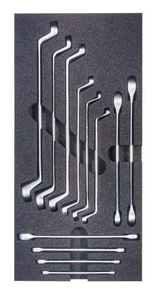 Gamme de chariots d'atelier SW-Stahl, clé polygonale double, profil E, 12 pièces, Z3013-37