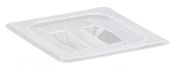 Couvercle GN 1/6 Cambro en polypropylène avec poignée transparente, lot de 6, 60PPCH190
