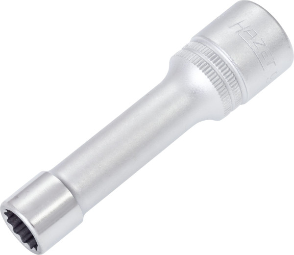 Douille Hazet, Bi-Hex, carré creux 12,5 mm (1/2 pouce), 11 mm, type long avec moletage, 900TZ-11