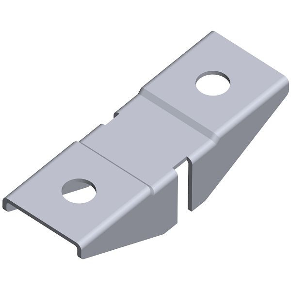Element System SUPPORT A CLIP 2 CTÉS POUR SUPPORT, SB, PU : 120 pièces (10 unités de 12 pièces), 11612-00001