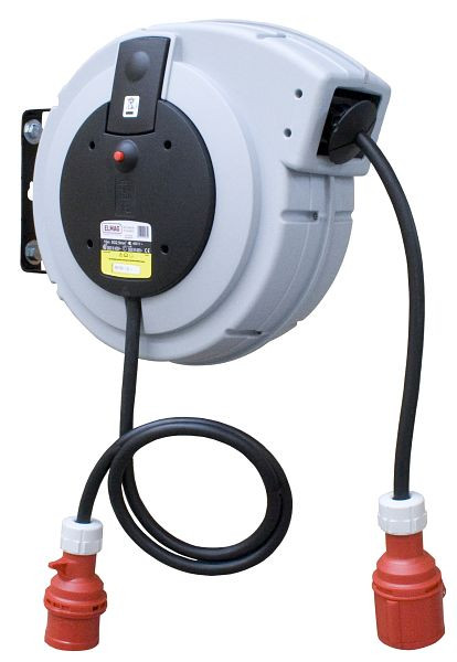 Enrouleur de câble automatique ELMAG 'H07RN-F', ROLL MAJOR PLUS 400/15, 5x2,5 mm (max. 2800, 5000 watts), 42285