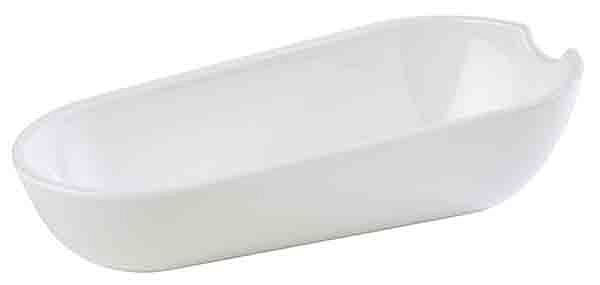 APS range-couverts -BOWL-, 22,5 x 11 cm, hauteur : 6 cm, mélamine, blanc, 0,5 litre, 83803