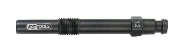 Adaptateur de bougie de préchauffage KS Tools, M10x1,0 avec filetage extérieur, longueur 83 mm, 150.3673