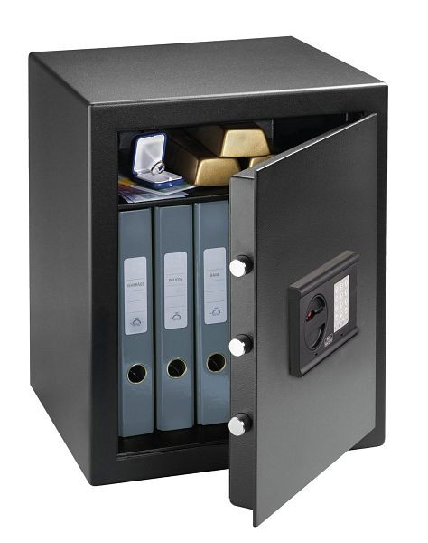 BURG-WÄCHTER coffre-fort pour meubles Home-Safe H 240 E, serrure électronique avec 3 piles, HxLxP (extérieur) : 528 x 435 x 382 mm, 41130