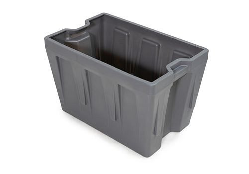 Boîte d'insertion DENIOS PE pour bacs gerbables PolyPro 260 litres, 437 x 685 x 440 mm, 272-436