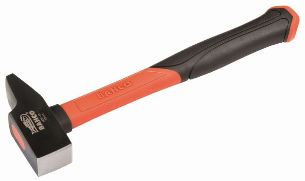 Marteau à riveter Bahco, Manche en fibre de verre, 877g, 300mm, Tête 25x90mm, 482F-35