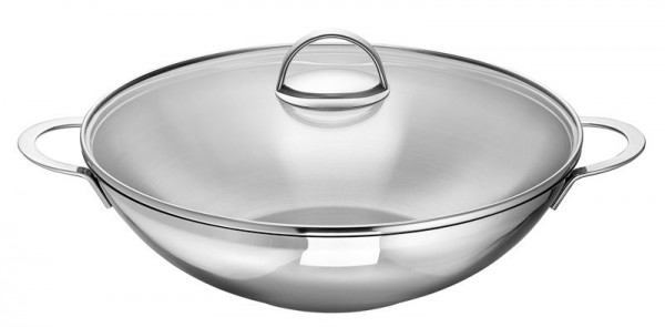 Schulte-Ufer Wok Wave, avec grille d'étagère, 66525-34