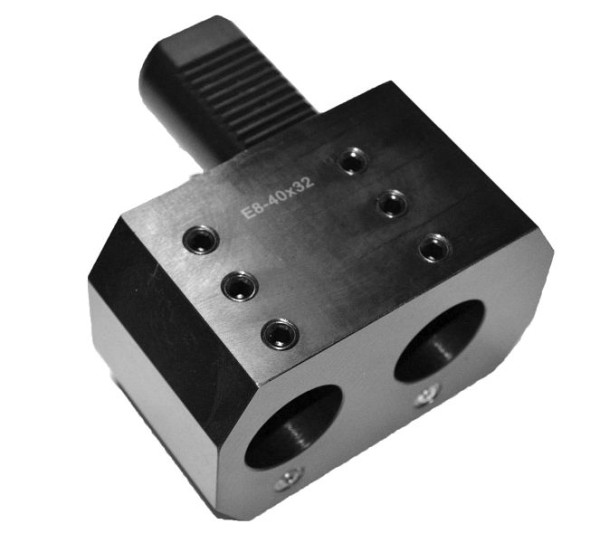 Support de barre d'alésage double MACK type E8, VDI