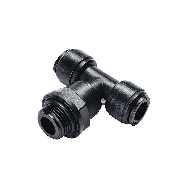 minuteur B-TEd-8-1/8-KU-H2O, raccord vissé en T, cylindrique, en plastique, réglable sans pression, pour eau, UE : 10 pièces, 03080458