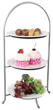 Support à assiettes Contacto, chromé pour assiettes 23-27 cm / 10", 3248/255