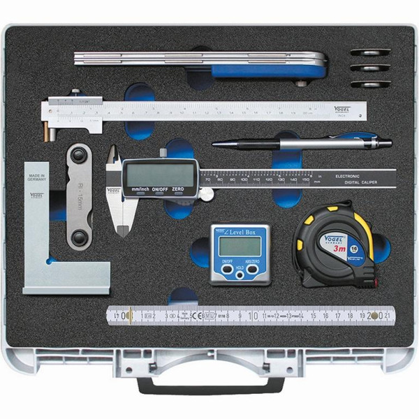 Ensemble d'outils de mesure Vogel Germany, 9 pièces, 33002