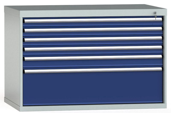Armoire à tiroirs KLW 800 x 1201 x 750 mm H x L x P, dimensions d'installation : 700 mm, division : 64x36 unités, SKB0800-06EP-001