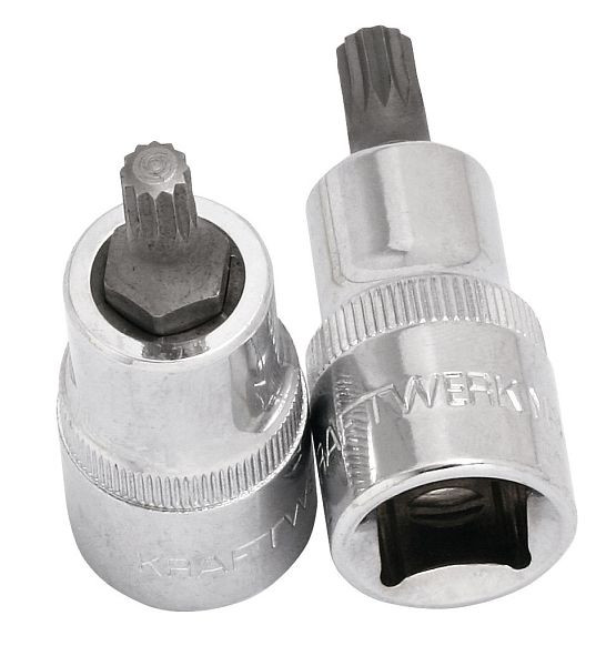 Kraftwerk embout 1/2" clé à douille multi-dents XZN M16, 328016