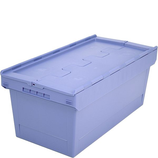 BITO conteneur réutilisable MB couvercle/barre/skid /MBD84321 800x400x323 bleu pigeon, couvercle, C0402-0002