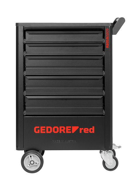 Chariot à outils rouge GEDORE GEDWorker 5 tiroirs, 3301675