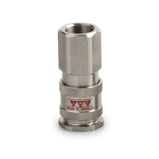 Raccord JWL en acier inoxydable 316 JWL série 540, DN 7, 8, IG 1/4' BSP (alimentaire), 41600