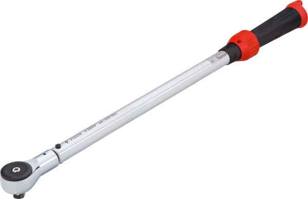Clé dynamométrique VIGOR, Nm min-max : 60 - 320 Nm, tolérance : 4%, carré plein 12,5 mm (1/2 pouce), 610 mm, V3899