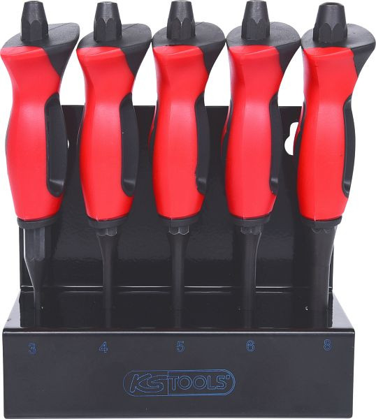 KS Tools jeu de poinçons avec poignée de protection des mains, 5 pièces, 156.0220