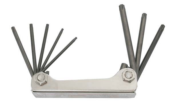 Jeu de tournevis Phillips ELORA Torx®, 8 pièces 9-40 mm, 162S-KTX, 0162500005100