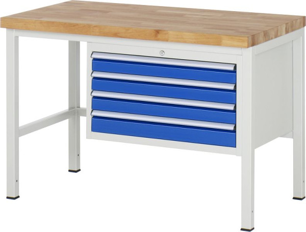 Etabli RAU série 8000 - modèle 8233, L1250 x P700 x H840-1040 mm, 13-8233A1-127B4H.11