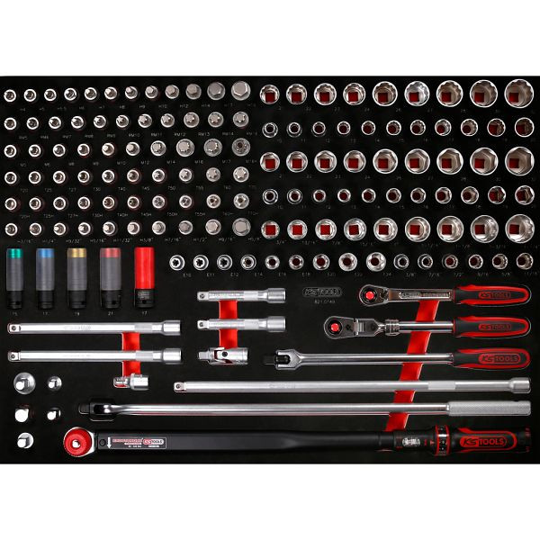 KS Tools PERFORMANCEplus jeu d'outils 149 pièces clé à douille 1/2', 821.0149